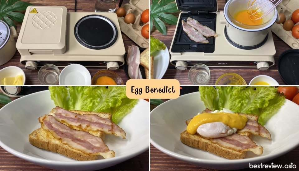 ทำเมนู Egg Benedict ด้วยเครื่อง HAFELE BREAKFAST MACHINE 4IN1: KUCHE SERIES