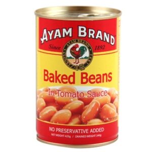 Ayam Baked Beans in Tomato Sauce ถั่วขาวในซอสมะเขือเทศ