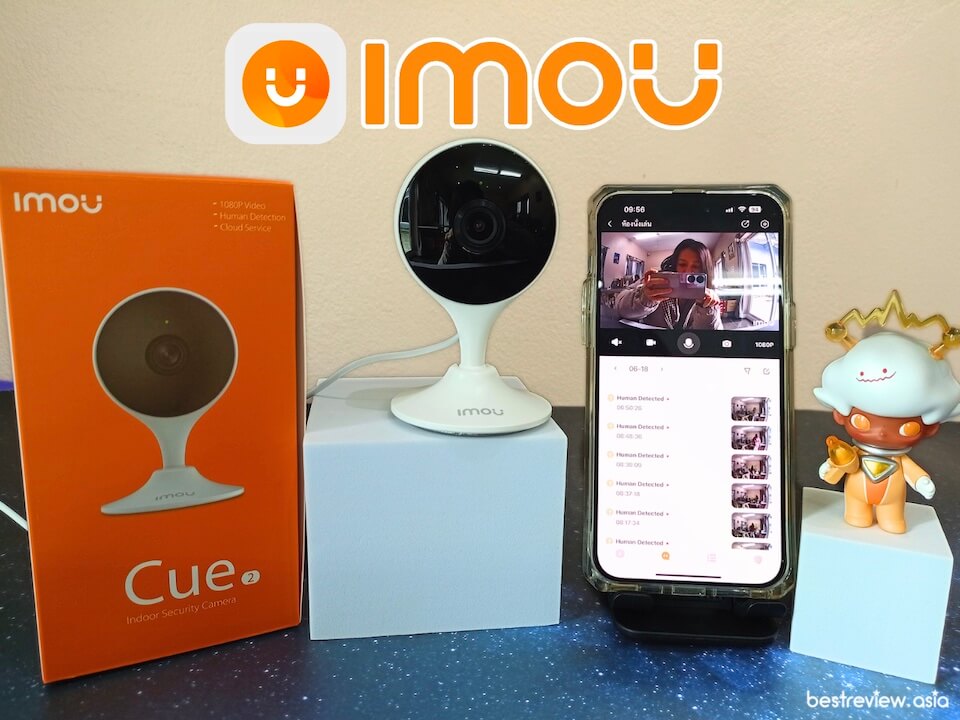 กล้องวงจรปิด IMOU รุ่น Cue 2 เชื่อมต่อผ่าน Wi-Fi 2.4GHz เท่านั้น