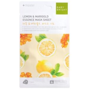 Baby Bright Lemon & Marigold Mask Sheet มาสก์หน้า