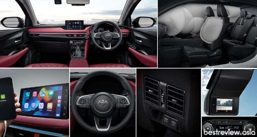 การออกแบบภายในห้องโดยสาร ที่เน้นความสปอร์ตพรีเมียมของ All New Toyota Yaris ATIV 2023