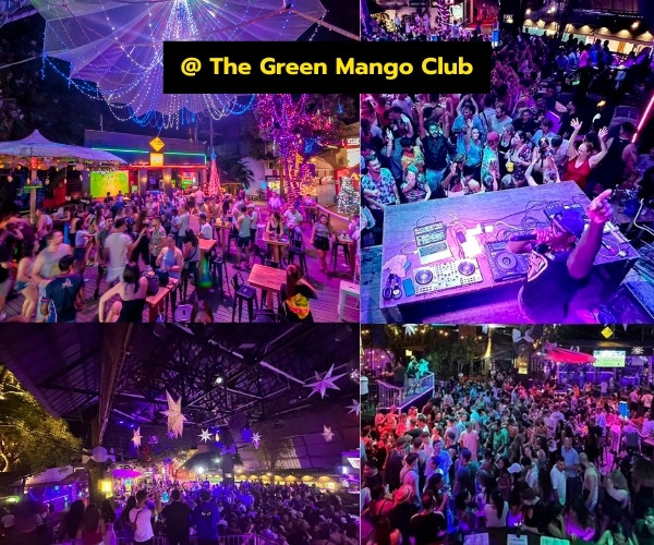 ที่เที่ยวกลางคืนสมุย ซอยกรีนแมงโก้ The Green Mango Club - เฉวง