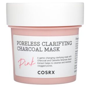 Cosrx Poreless Clarifying Charcoal Mask Pink มาสก์