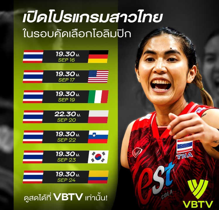 thai-womens-volleyball-schedule - Olympics